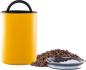 Preview: Airscape Kaffeedose mittel, gelb matt, Edelstahl