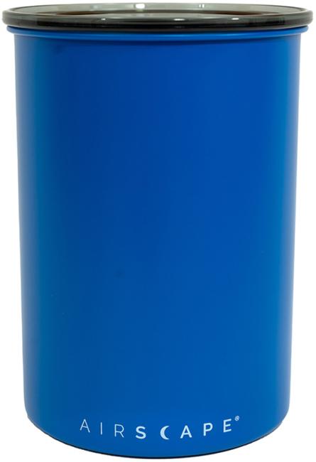 Airscape Kaffeedose mittel, blau matt, Edelstahl